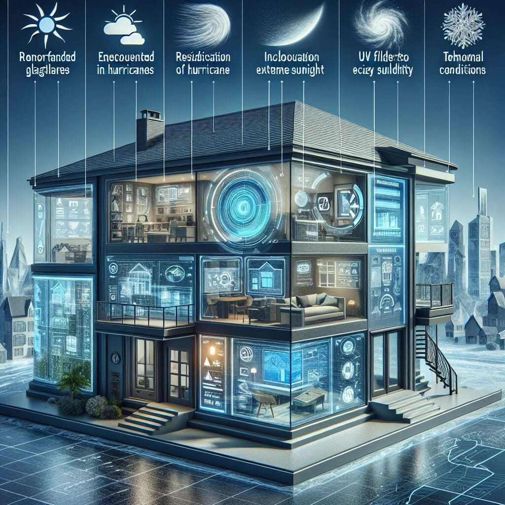 Smart home with tech features built for extreme weather and environmental resilience.