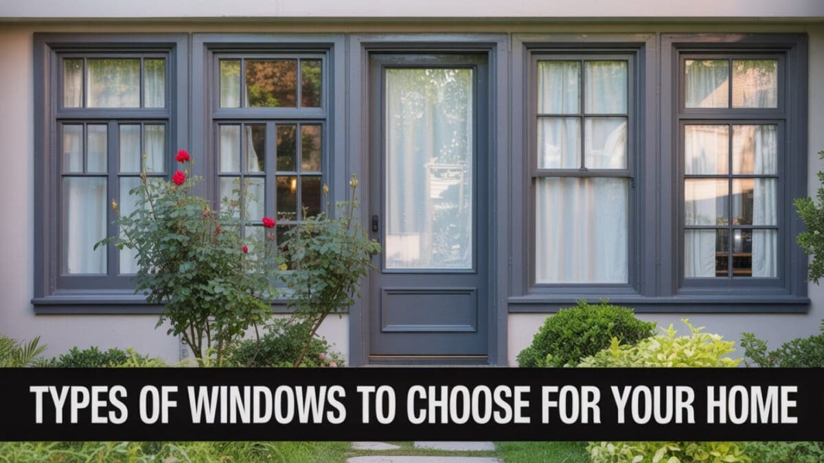 Types of Windows to Choose for Your Home