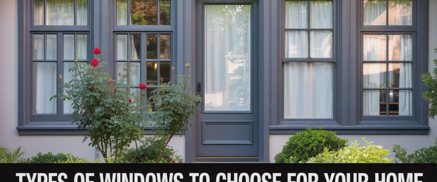 Types of Windows to Choose for Your Home