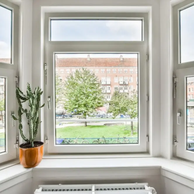 Large Window With Outdoor View