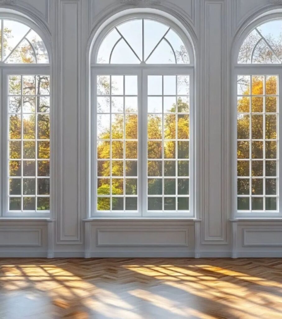 Large Impact-resistant Hurricane Windows Interior