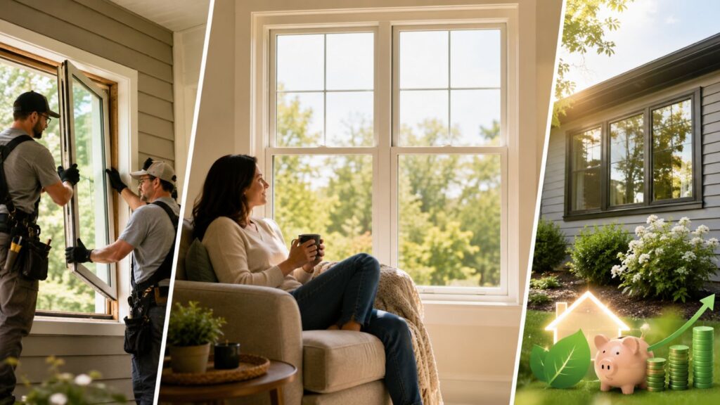How a 1.5-Day Window Installation Changed Comfort, Cleaning, and Energy Use for One Homeowner