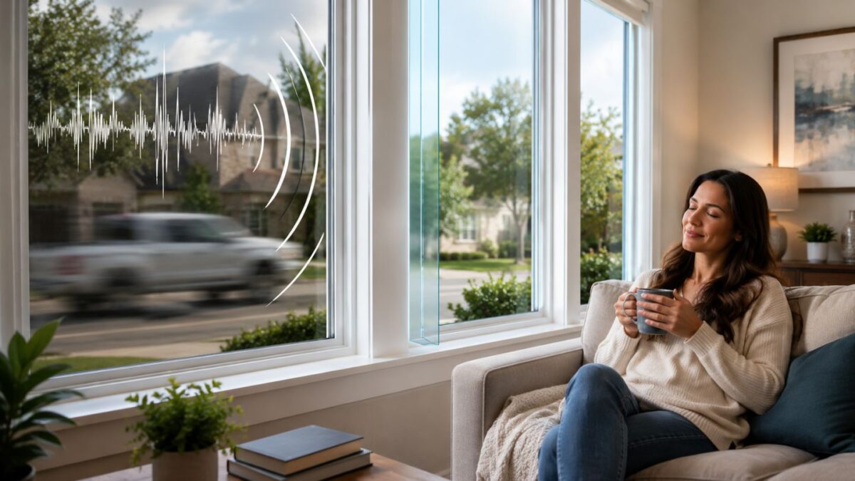 How Vinyl Replacement Windows Help Reduce Outside Noise in League City Homes